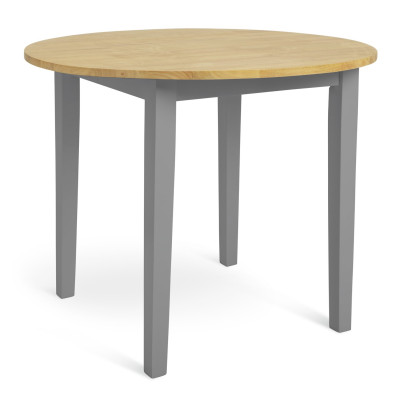 Argos Home Chicago Solid Wood 2-4 Seater Dining Table - Grey