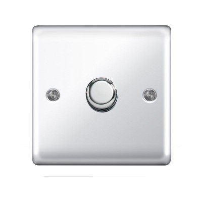  CHROME SINGLE 2 WAY 400W DIMMER        
