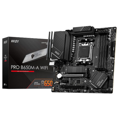 MSI Pro B650M-A Wi-Fi AMD Motherboard
