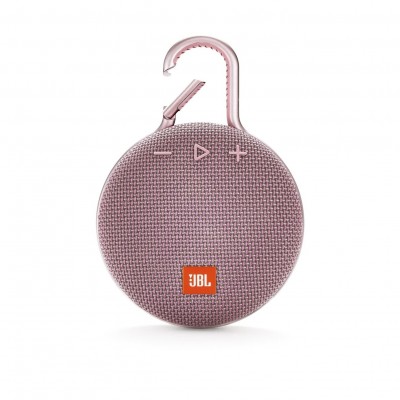 JBL Clip 3 Bluetooth Speaker - Pink