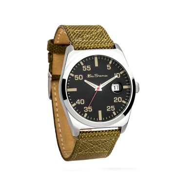 BEN SHERMAN MILITARY STRAP WATCH