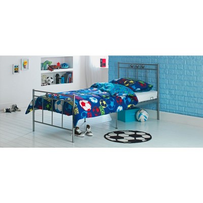 09H JOSHUA METAL FOOTBALL BED ASHLEY