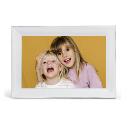 AURA Carver 10.1 Inch Digital Photo Frame - White