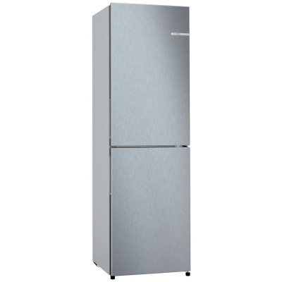 Bosch KGN27NLEAG Freestanding Fridge Freezer-Stainless Steel