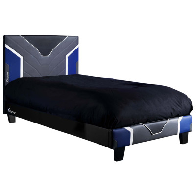 X Rocker Chromis Single Bed in a Box - Blue