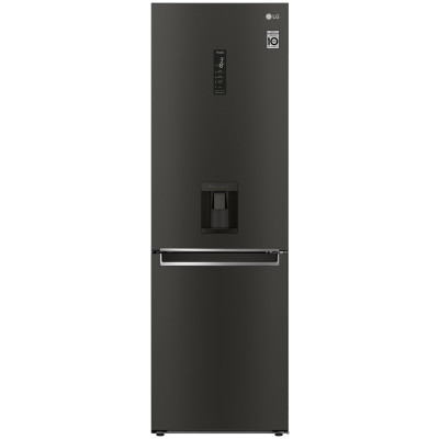 LG GBF61BLHEN Freestanding Fridge Freezer - Black