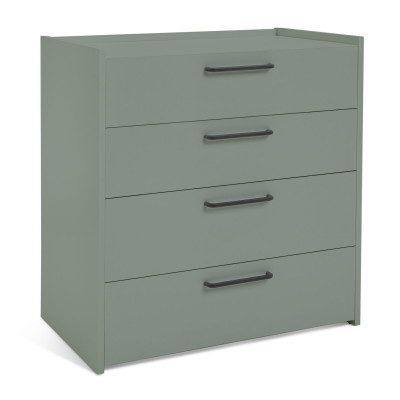 Habitat Oldham Wide 4 Drawer Chest - Green