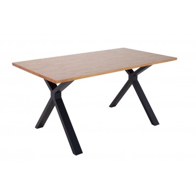 Argos Home Loft Living Wood Veneer 6 Seater Dining Table