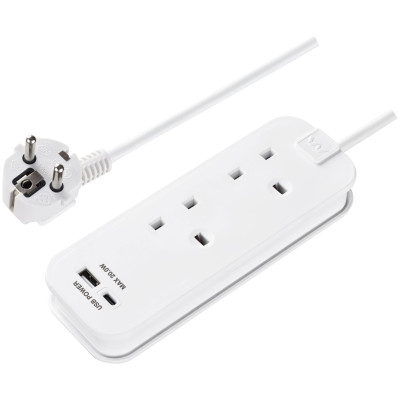 Masterplug UK to Europe Travel Adaptor