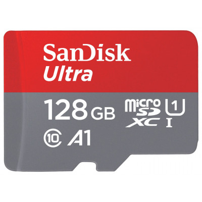 SanDisk Ultra 140MBs microSD Memory Card - 128GB