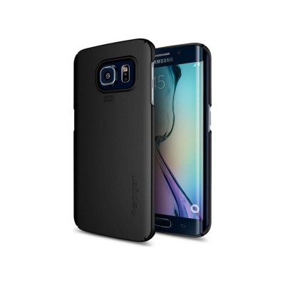 SPIGEN THIN FIT F GALAXY S6 EDGE BLACK  