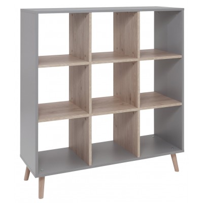 HAB SKANDI GREY TWO TONE 3X3 SQ STORAGE