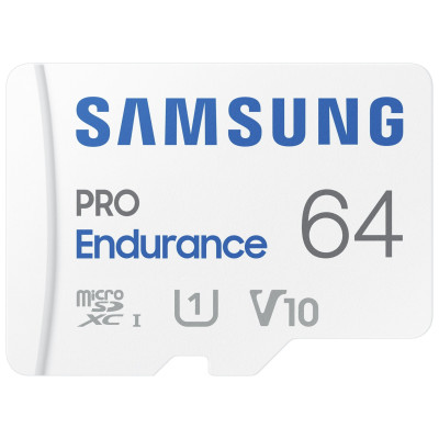 Samsung PRO Endurance 100MBs Micro SDXC Memory Card - 64GB