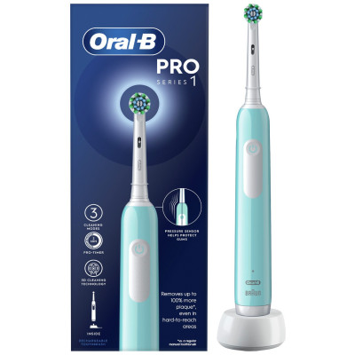 Oral-B Pro 1 Cross Action Electric Toothbrush - Blue