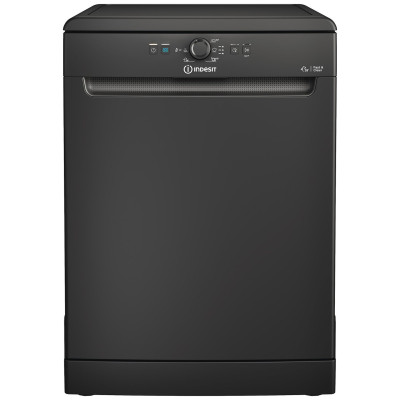 Indesit D2F HK26 B UK Full Size Dishwasher - Black