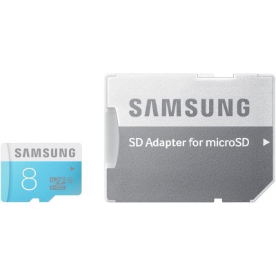 Samsung MB-MS08DAEU 8GB Standard MicroSDHC Card with Adaptor
