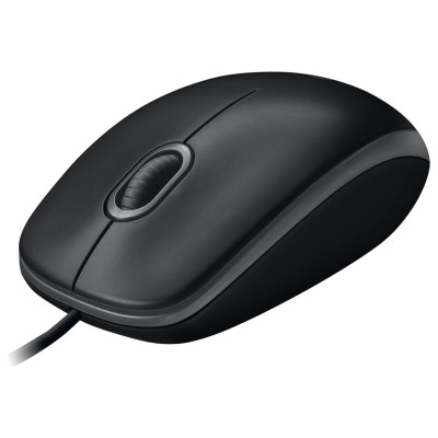 Logitech M100 Wired Mouse - Black
