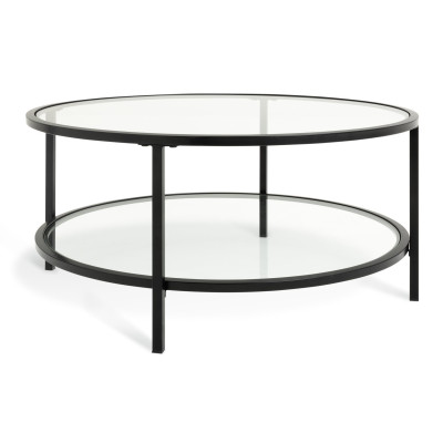 Argos Home Boutique Round Coffee Table - Black