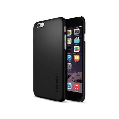 SPIGEN THIN FIT FOR IPHONE 6 SMOOTH BLAC