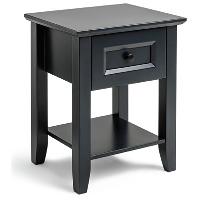 Habitat Kingham 1 Drawer Bedside Table - Blue