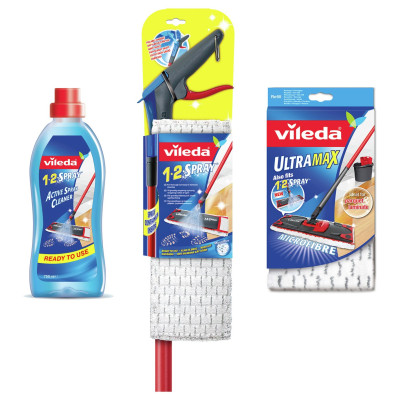 Vileda 1,2 Spray System Mop Kit