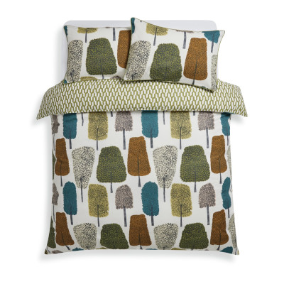 Habitat x Scion Cotton Cedar Bedding Set - King size
