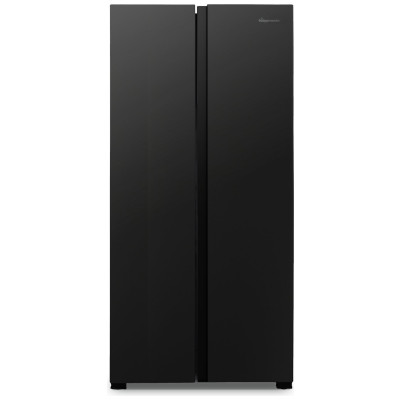 Fridgemaster MS83430EB American Fridge Freezer - Black