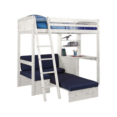 09H THK CLS WHT HSLEEPER BLU SOFA AS DYL