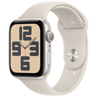 Apple Watch SE 44mm Alu Case/Starlight Sport Band 2023 - M/L