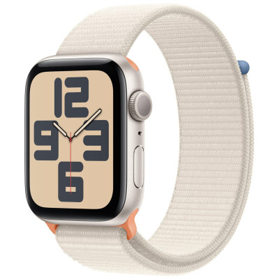 Apple Watch SE GPS 44mm Alu Case/Starlight Sport Loop 2023