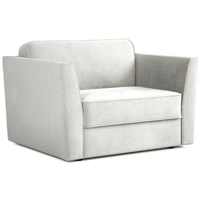 Jay-Be Elegance Fabric Cuddle Chair Sofa Bed - Light Grey
