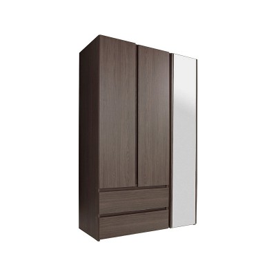 NEW DENVER 3 DOOR 2 DRAWER ROBE BLAC OAK