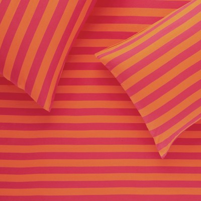 Habitat Jersey Pink and Orange Bedding Set - Single