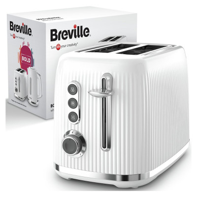 Breville VTR037 Bold 2 Slice Toaster - White