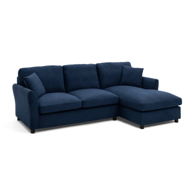 Argos Home Aleeza Fabric Right Hand Corner Sofa - Navy
