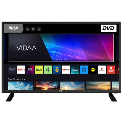 Bush 24 Inch H236V6D HD Ready LCD Freeview TV & DVD Combi