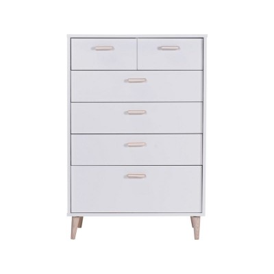 ARVIKA 4+2 DRW CHEST WHITE