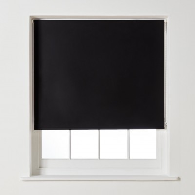 Argos Home Blackout Roller Blind - 2ft - Black