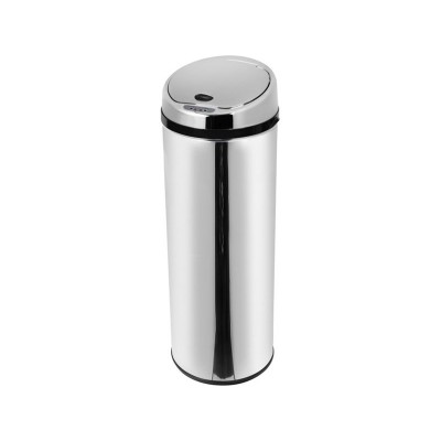 50L ROUND SENSOR BIN S/STEEL            
