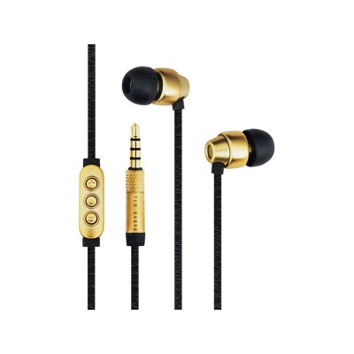 TED BAKER DOVER IN EAR HEADPHONES BROWN