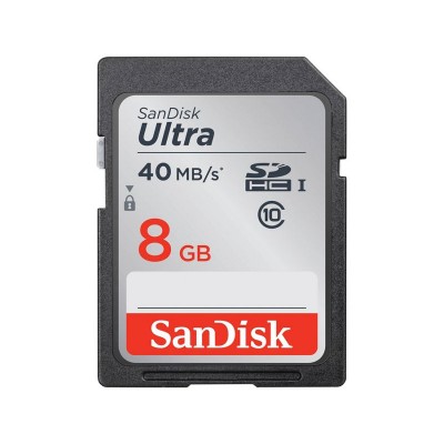 SanDisk Ultra 40MBs SD Memory Card - 8GB