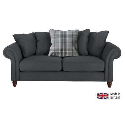 HOH WINDSOR 3 SEAT CHAR GREY