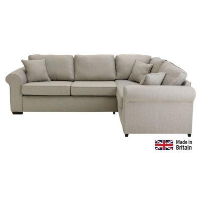 Collection Erinne Fabric Right Hand Corner Sofa - Grey