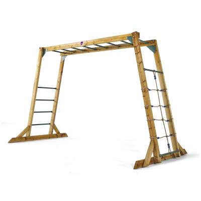 Plum Wooden Free Standing Monkey Bars