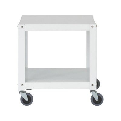 SMITHY. SIDE TABLE METAL WHITE