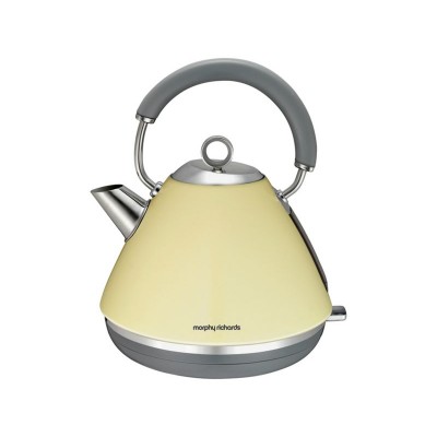 M RICHARDS ACCENTS CREAM PYRAMID KETTLE 