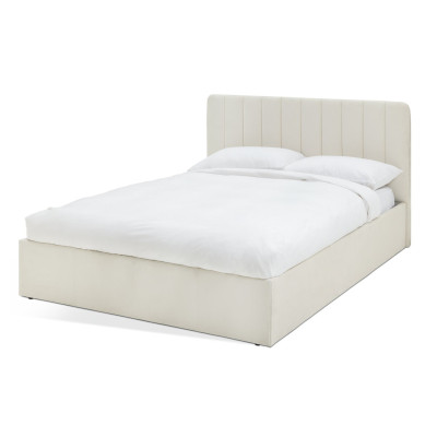Argos Home Pandora Small Double End Lift Ottoman Bed - Cream