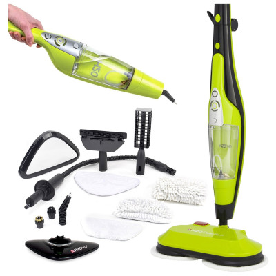H2O HD 8-in-1 Steam Cleaner, Scrubber, Buffer & Polisher