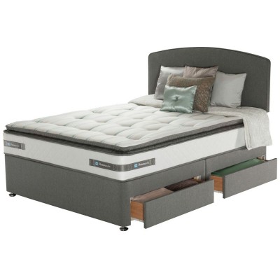 Sealy Ortho Pillowtop Kingsize 4 Drawer Divan Bed