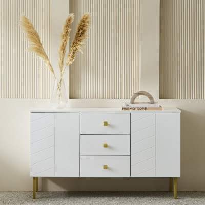Argos Home Kyler 2 Door 3 Drawer Sideboard - White